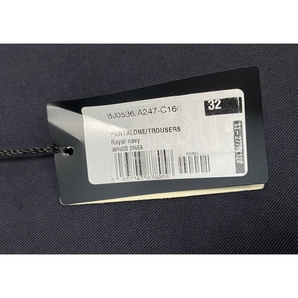 Patrizia Pepe Women’s Skinny Button Fly Jeans Navy Blue 32‎ Tags Flaw - Picture 4 of 11